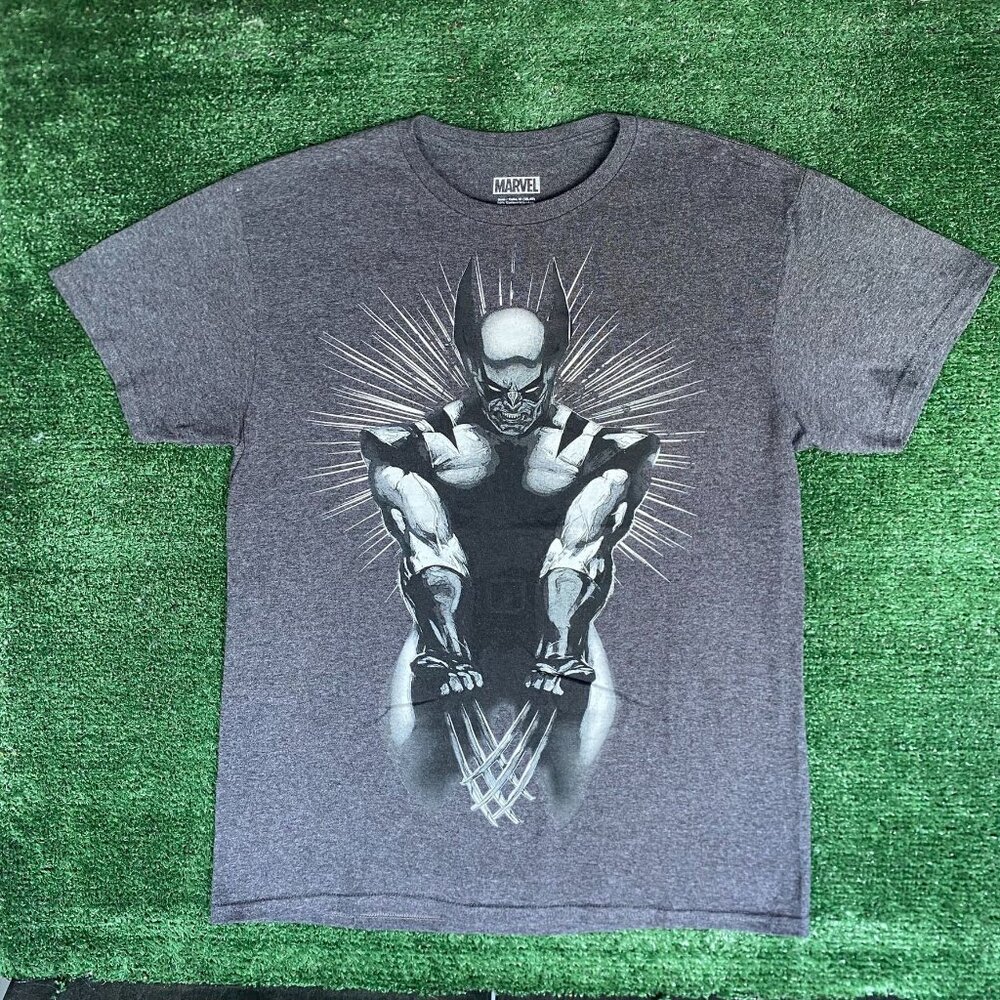 Vintage Y2K Wolverine X-Men Shirt Marvel Comics Movie Tee